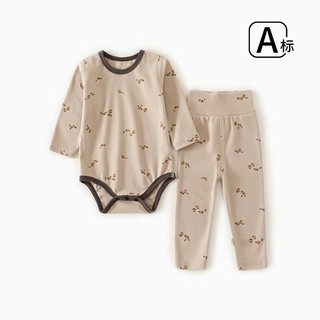 [MỚI 2025] Bộ Body Chip Cotton Mềm Mịn Thu Đông Dài Tay (Kèm Quần) Họa Tiết Caro Đáng Yêu Cho Bé