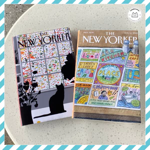 Giấy Bao Tập, Bao Vở, Bao Sách Tạp Chí New Yorker Giấy Bóng Dày Chất Lượng | Thiết kế bởi Pinandschool