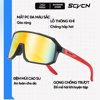 Kính đạp xe chạy bộ leo núi câu cá dã ngoài  SCVCN phân cực tiêu chuẩn chống tia UV400 siêu nhẹ