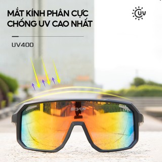 Kính đạp xe chạy bộ leo núi câu cá dã ngoài  SCVCN phân cực tiêu chuẩn chống tia UV400 siêu nhẹ