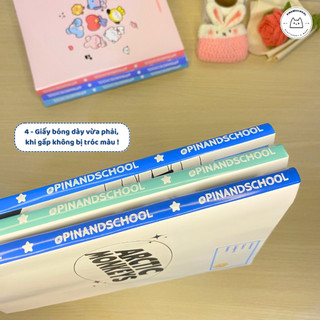 [LẺ] Giấy Bao Tập, Bao Vở, Bao Sách Hoạ Tiết Black & White Đen Trắng | Thiết kế bởi Pinandschool