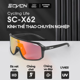 Kính đạp xe chạy bộ leo núi câu cá dã ngoài  SCVCN phân cực tiêu chuẩn chống tia UV400 siêu nhẹ