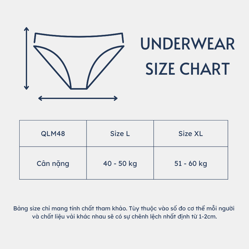 [Peinn]  Quần lót nữ QLS48 cotton thấm hút co giãn Pulo