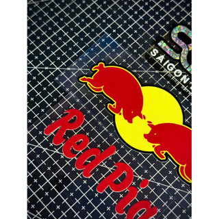 Tem Sticker DTF Red Pig - Mẫu Mới 2025 |SGDC - 1 Bộ|