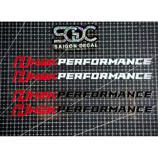 Tem Dán Phuộc - Dán Gắp DTF H2C - H2K Performance - 2 Màu Sắc |SGDC - 1 Cặp|