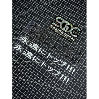 Tem Sticker DTF V3 Chữ Nhật JDM Style 2025 - 2 Màu Sắc |SGDC - 1 Cái/Cặp|
