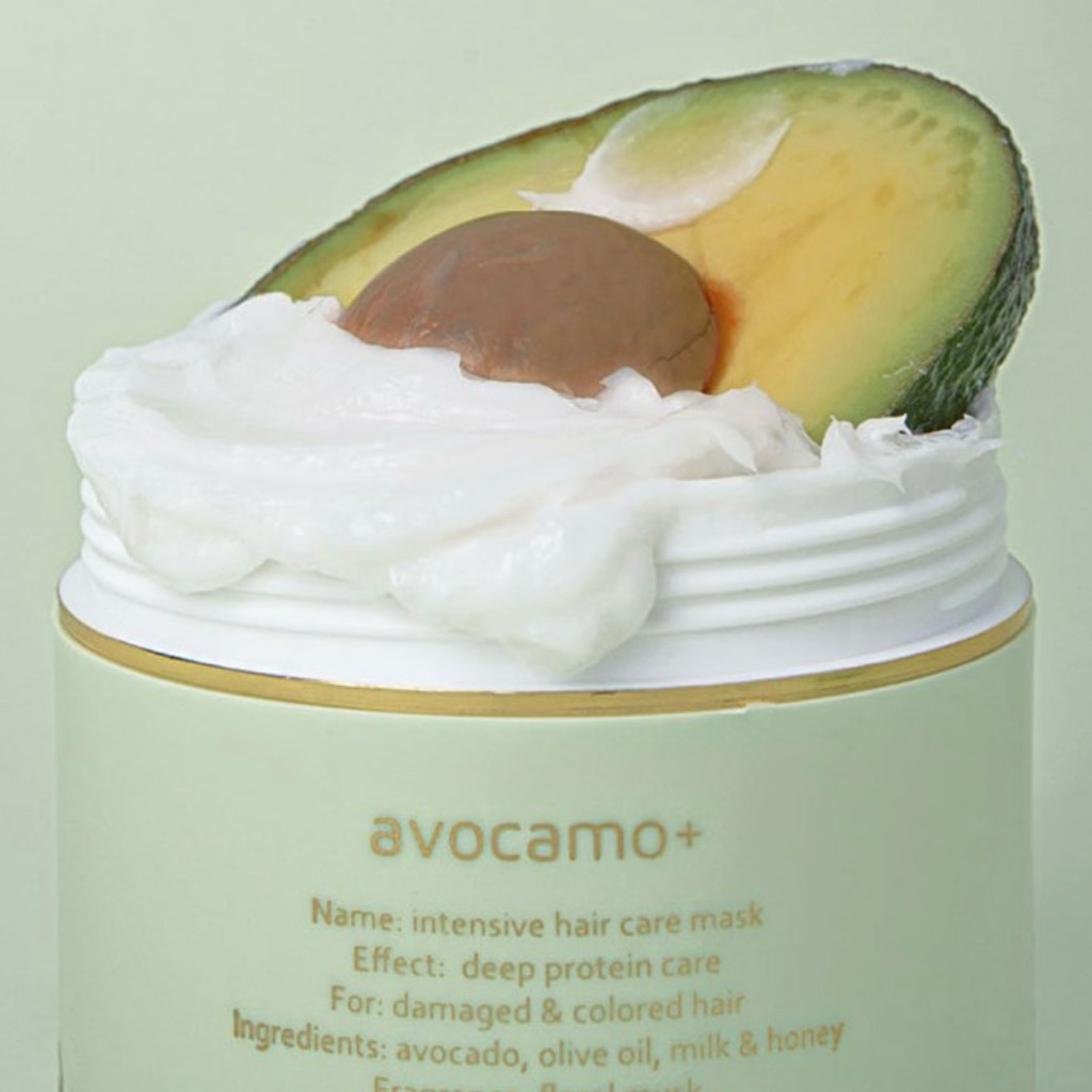 [PHỤC HỒI TÓC HƯ TỔN NẶNG] Bộ dưỡng tóc Avocamo Hair Care–Dưỡng mềm, giảm gãy rụng, bóng mượt nhưspa