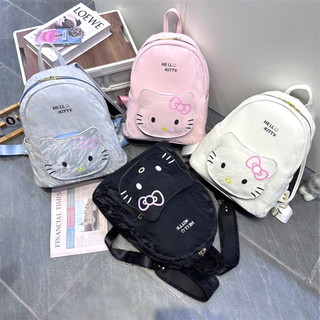 [Mới về]  LS 2518 BALO PUPPY MÈO NHUNG BẢN QUAI TO ĐỆM MÚT SIZE 40 ĐỰNG SÁCH VỞ CHO HỌC SINH, SINH VIÊN:
