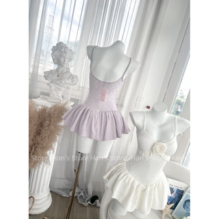 [HAN’S STORE] VÁY HAI DÂY CHẤT REN DỆT HOA DỄ THƯƠNG MÙA HÈ CÓ SẴN MÚT NGỰC VÀ QUÂNG TRONG -TẶNG KÈM TAG HOA( ẢNH THẬT)