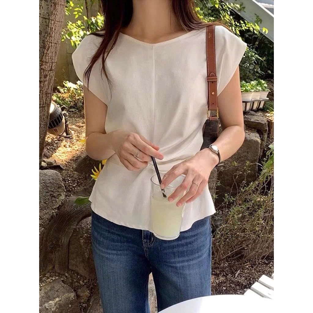 𝗔𝘃a - Áo Linen thắt nơ chiết eo BEELY