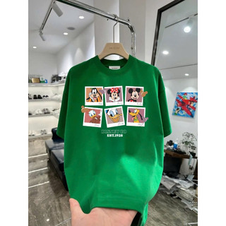 Áo thun hoạt hình Mickey Disney Co MK10 unisex nam nữ form rộng 100% cotton