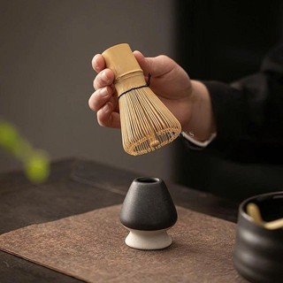 Đế Gác Chổi Đánh Trà Matcha Bằng Sứ, Đế gác Chasen