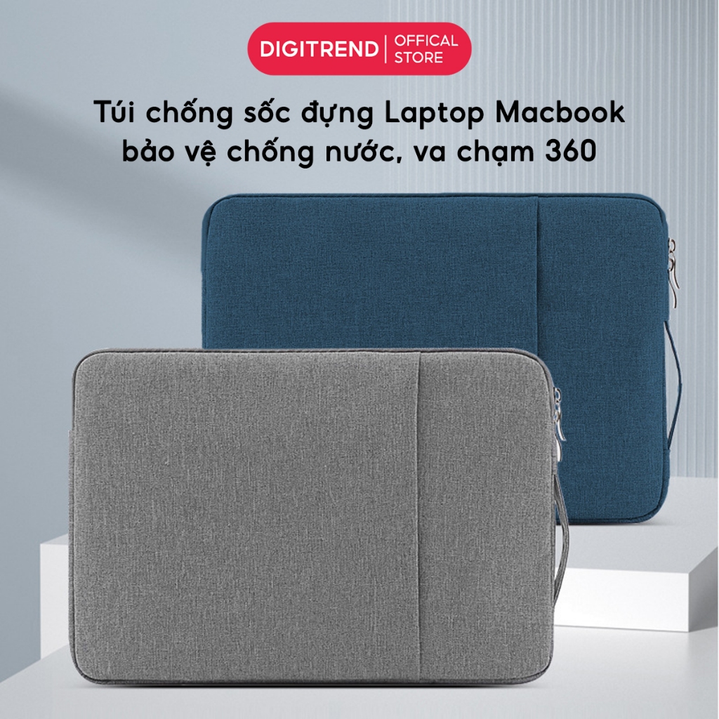 Túi Chống Sốc Laptop Loại Dày Chống Va Chạm 360, Túi Đựng Laptop Mácbook 13 14 15.6 inch 17.3 inch