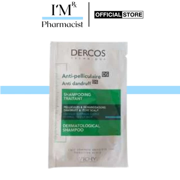 Sample Vichy Dầu Gội Giúp Giảm Gàu Cho Da Đầu Dầu Dercos Anti Dandruff Advanced Action Oil Hair 6ml