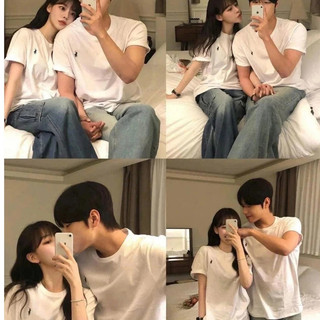 Mới nhất ngắn tay áo Pony thêu ngắn T rắn màu RL vàng tiêu chuẩn cho nam và nữ nửa tay áo rắn màu