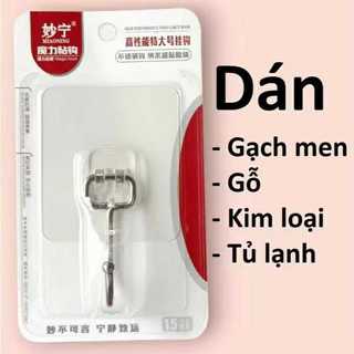 2 Móc dán tường chịu lực siêu dính.  móc dán tường to cao cấp