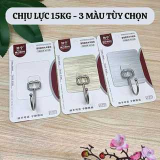 2 Móc dán tường chịu lực siêu dính.  móc dán tường to cao cấp