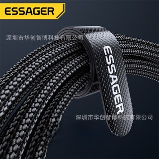 [240W] Cáp Sạc ESSAGER TypeC to TypeC - Sạc Nhanh Lên Đến 240W (Hiển Thị Công Suất Sạc)