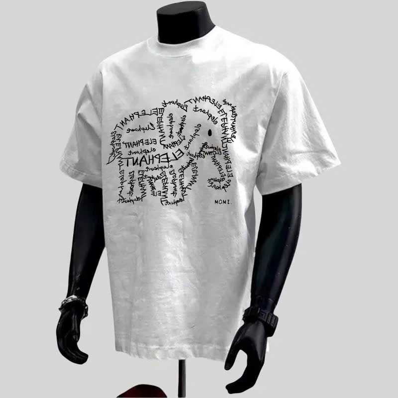 Áo thun Stee Cổ tròn ELEPHANT Localbrand ICVCVNI Unisex Cotton