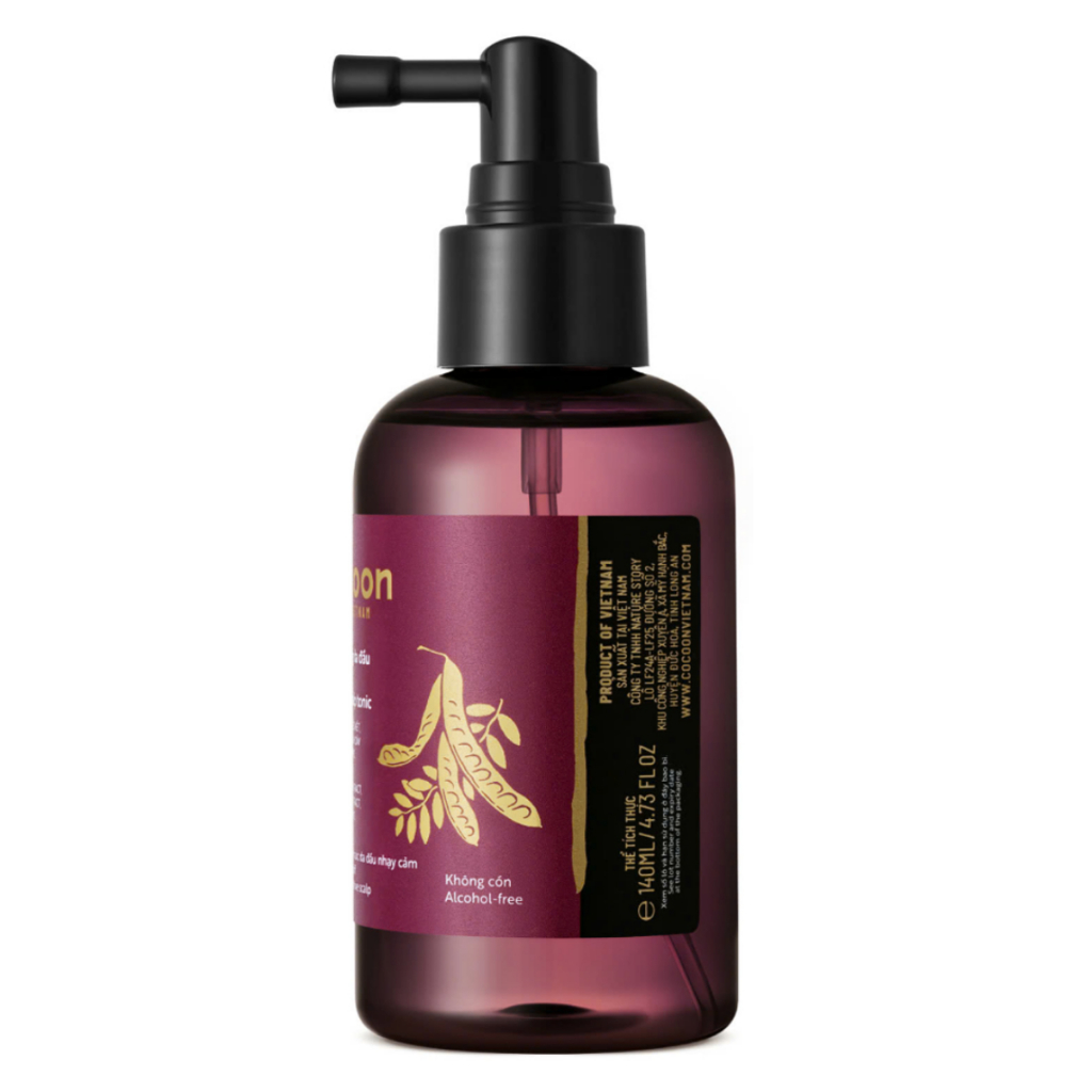 Nước dưỡng da đầu bồ kết Cocoon giảm gàu và chăm sóc da đầu nhạy cảm 50ml/140ml