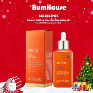 Tinh Chất Dưỡng Maxclinic Vita-10 Vital Ampoule Sáng Da, Mờ Thâm 100ml