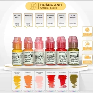 Mực PERMA BLEND 15ML Chính Hãng USA Phun Xăm Thẩm Mỹ