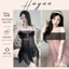 HT164 Váy ngủ sexy ren xuyên thấu cúp v1 có GỌNG,đồ ngủ xẻ trước siêu quyến rũ HT164