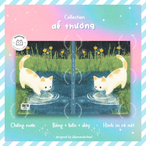 Giấy Bao Tập, Bao Vở, Bao Sách Nhân Vật Hoạt Hình Dễ Thương Giấy Bóng Dày Chất Lượng | Thiết kế bởi Pinandschool