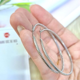 Bông tai inox tròn không đen không gỉ Trang sức Bé Heo