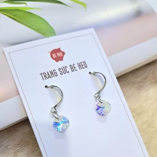 Bông tai inox lấp lánh không đen không gỉ Trang sức Bé Heo