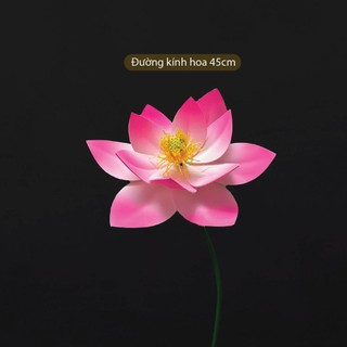 Hoa sen khổng lồ trang trí trong nhà và ngoài trời, có thể sử dụng làm đạo cụ múa văn nghệ - Học viện Sao Băng