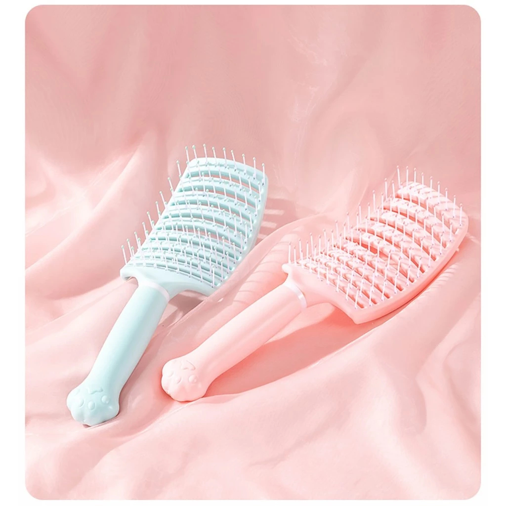 Lược Chải Tóc,Lược Gỡ Rối Mát Xa Đầu Tạo Kiểu Tóc Xoăn Tiện Lợi Hàn Quốc Phụ Kiện Tóc Cho Nữ Empoli