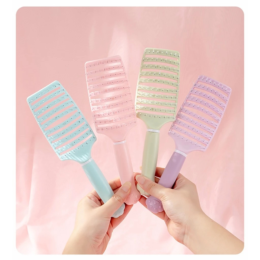 Lược Chải Tóc,Lược Gỡ Rối Mát Xa Đầu Tạo Kiểu Tóc Xoăn Tiện Lợi Hàn Quốc Phụ Kiện Tóc Cho Nữ Empoli