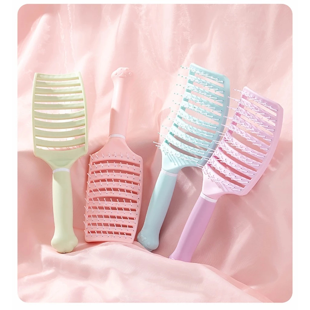 Lược Chải Tóc,Lược Gỡ Rối Mát Xa Đầu Tạo Kiểu Tóc Xoăn Tiện Lợi Hàn Quốc Phụ Kiện Tóc Cho Nữ Empoli