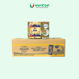 Aptamil Super Gold Kid 180 ml (Thùng 9 lốc)-Sữa pha sẵn dinh dưỡng phát triển toàn diện