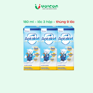 THÙNG Sữa pha sẵn Aptamil Kid 110ml (12 lốc)/180ml (9 lốc) trẻ từ 1 tuổi Phát Triển Toàn Diện