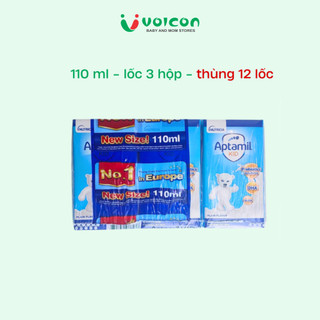 THÙNG Sữa pha sẵn Aptamil Kid 110ml (12 lốc)/180ml (9 lốc) trẻ từ 1 tuổi Phát Triển Toàn Diện