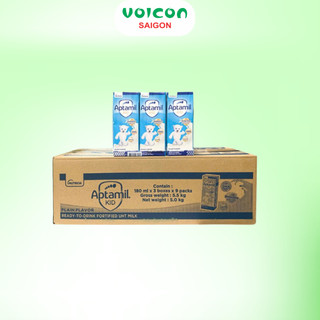 THÙNG Sữa Nước Aptamil Kid Pha Sẵn 110ml/180ml Cho Bé Từ 1 Tuổi Phát Triển Trí Não Và Chiều Cao