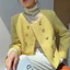 Áo vàng dạ tweed phong cách cho nữ màu sắc độc đáo cá tính hàng QCCC-TD113