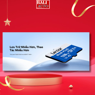[ Chính hãng] Thẻ nhớ Lexar 128G BLUE PLUS microSDXC UHS-I Card 3.0  tốc độ đọc siêu cao 170MB/S
