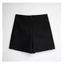 Quần Short Đen Nữ Basic Dáng Chữ A Lưng Cao Kéo Khóa Sau - Short Dance