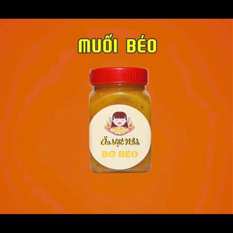 Sốt muối béo ăn vặt bơ béo chấm bánh tráng phơi sương