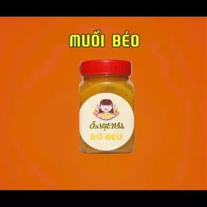 Sốt muối béo ăn vặt bơ béo chấm bánh tráng phơi sương