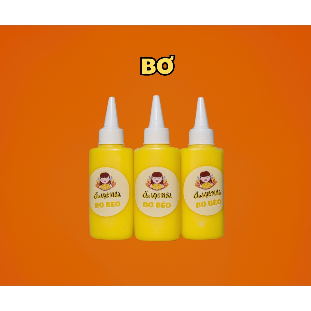 Sốt muối béo ăn vặt bơ béo chấm bánh tráng phơi sương