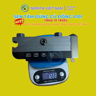 Sen Cây Tắm Đứng Nóng Lạnh Norita N101 Full LED Hiển Thị Nhiệt Độ  Củ Đồng, Mạ Titan, Bảo Hành 3 Năm