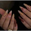 NAIL BOX Y2K LOANG ĐỎ NÂU TRÁG GƯƠNG NỔI