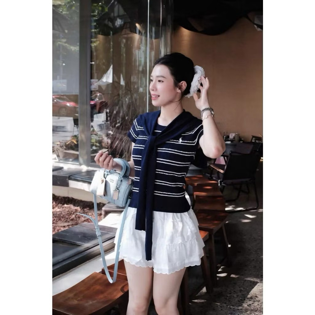 [NEW] Áo len thủy thủ THÊU NGỰA hot