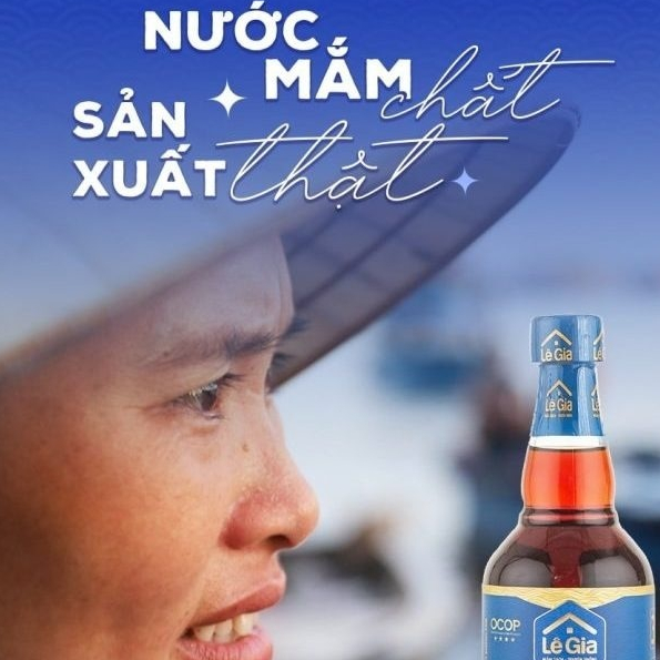 Nước Mắm Cá Cơm Cốt Đặc Biệt Lê Gia 40N