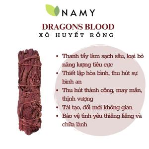 Lá Xô Huyết Rồng Dragon Blood's Sage - Thảo mộc xông nhà , Thanh Tẩy - NHẬP KHẨU