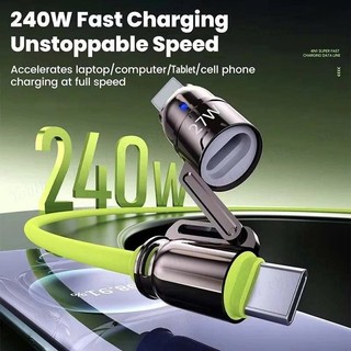 Dây Sạc Nhanh 4in1 Type C LN USB Sạc Nhanh PD 240W Truyền Dữ Liệu Sạc Mọi Dòng Máy Bọc Silicon Dẻo Lõi Đồng